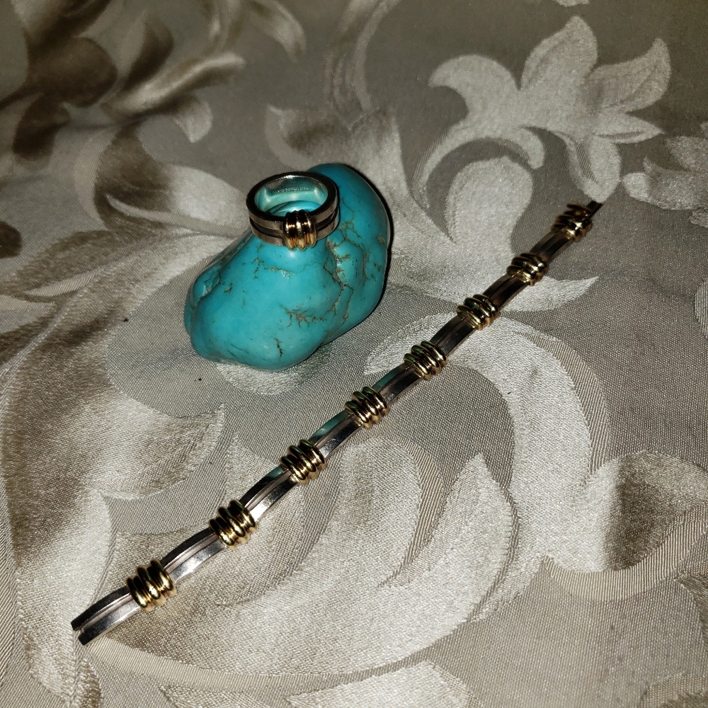 Tiffany Bracelet and Ring Set